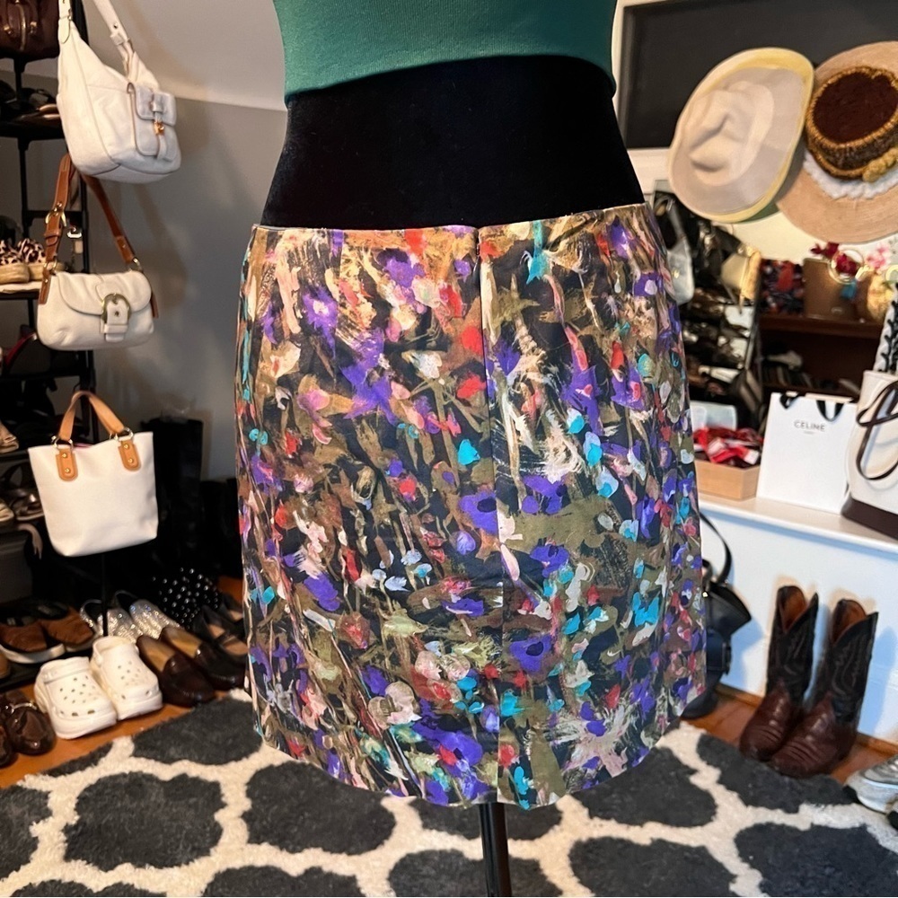 J. Crew Impressionist Mini Skirt - Picture 3 of 5